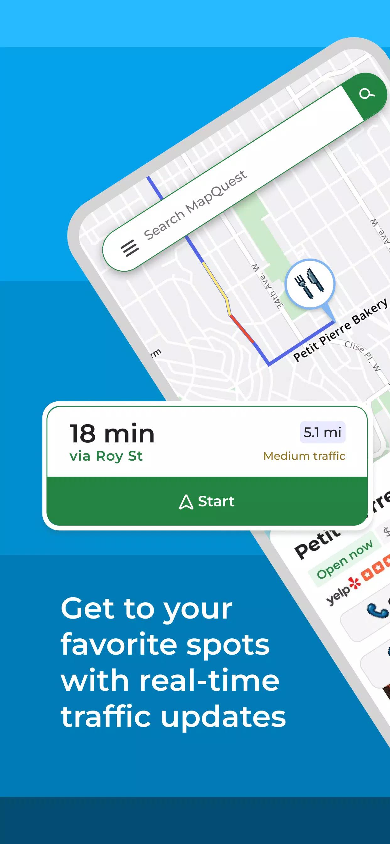 MapQuest screenshot 4