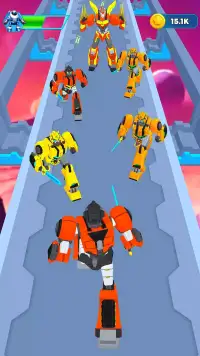 Robot Transform: Runner Game screenshot 13