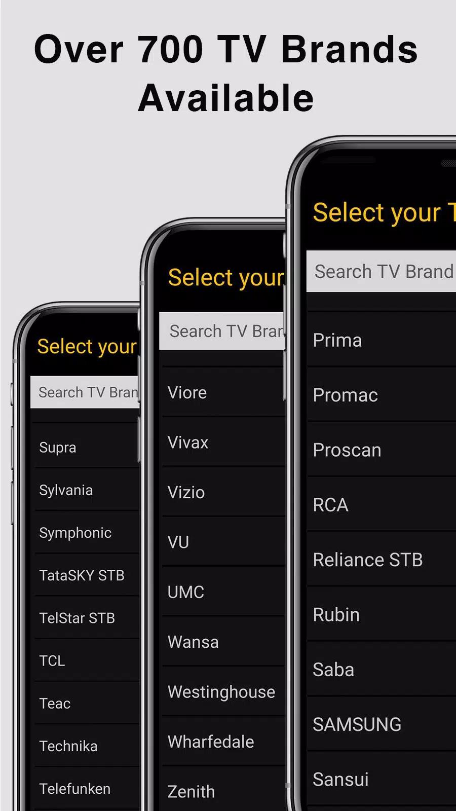 Universal TV Remote Control screenshot 7
