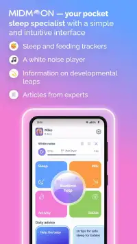 Baby Sleep Tracker - Midmoon screenshot 1
