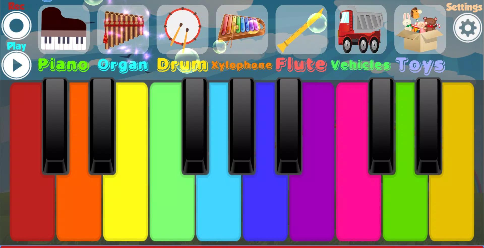 Kids Piano screenshot 1