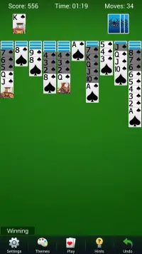 Spider Solitaire - Card Games screenshot 1