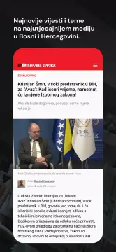 Dnevni avaz screenshot 1