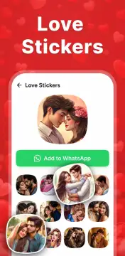 Romantic Stickers WASticker ly screenshot 8
