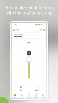 myPhonak screenshot 1