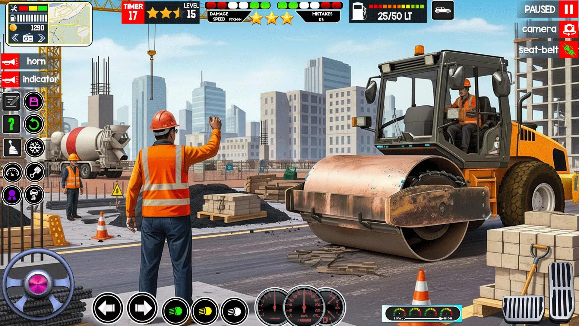 Road Construction Truck Game screenshot 7