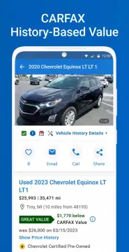 CARFAX screenshot 6