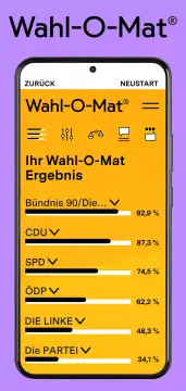 Wahl-O-Mat screenshot 3