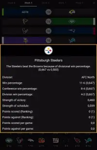 NFL Playoff Predictor screenshot 5