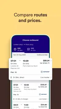 Trainline screenshot 4