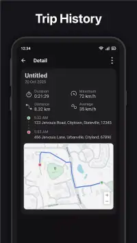 GPS Speedometer : Odometer HUD screenshot 6