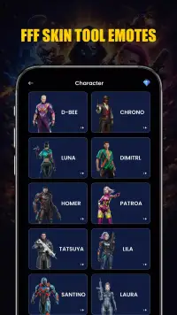 FFF Skin Tool Emotes screenshot 4