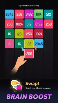 2048 Merge Games - M2 Blocks screenshot 5