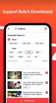 Vid-matè All Video Downloader screenshot 5