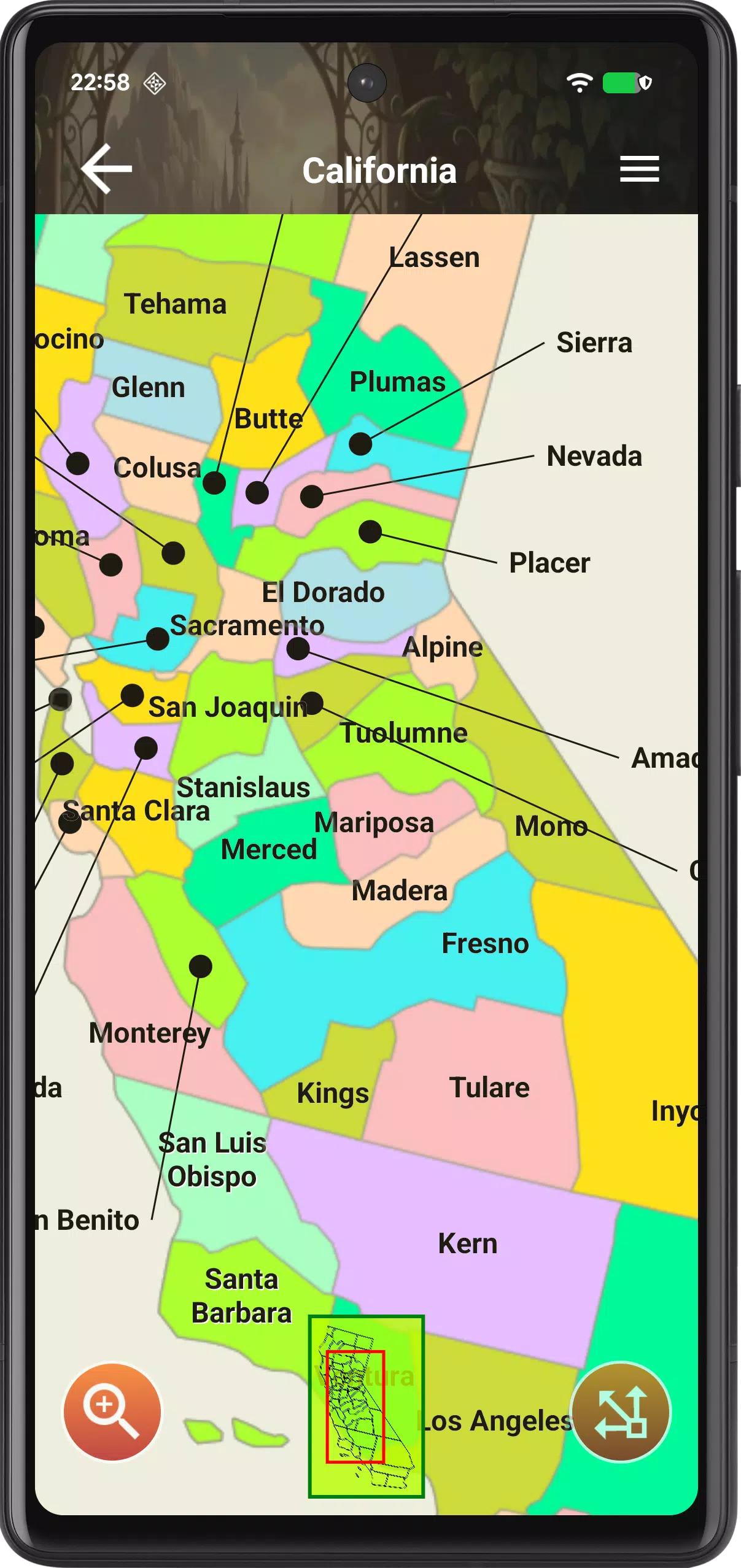 USA Map Puzzle screenshot 3