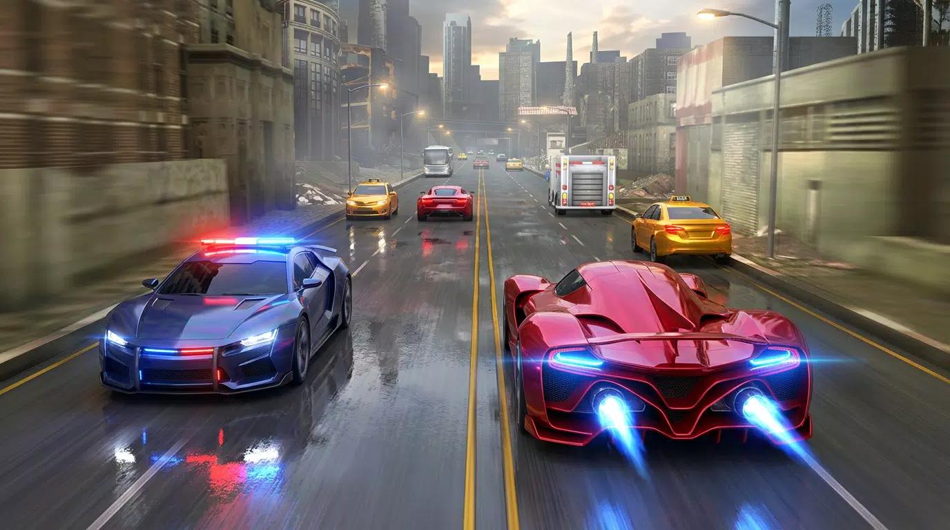 Crazy Car Racing screenshot 11