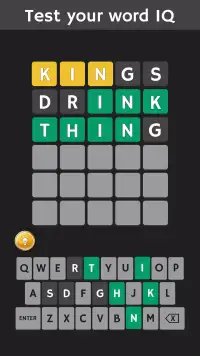 Wordless: A novel word game screenshot 2