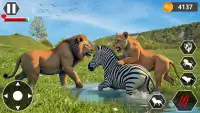 Lion Family Simulator Game screenshot 11