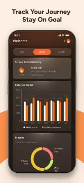 AI Calorie & Weight Tracker screenshot 4