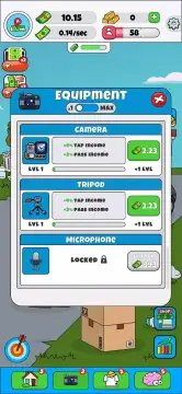 Lamar - Idle Vlogger screenshot 2