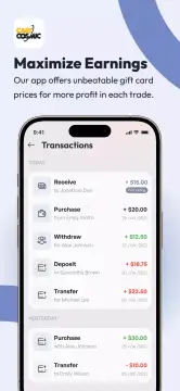 CardCosmic screenshot 2