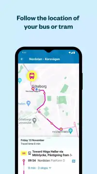 Västtrafik screenshot 2