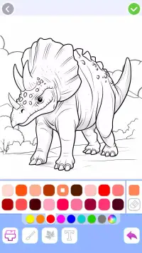Dino Coloring screenshot 1