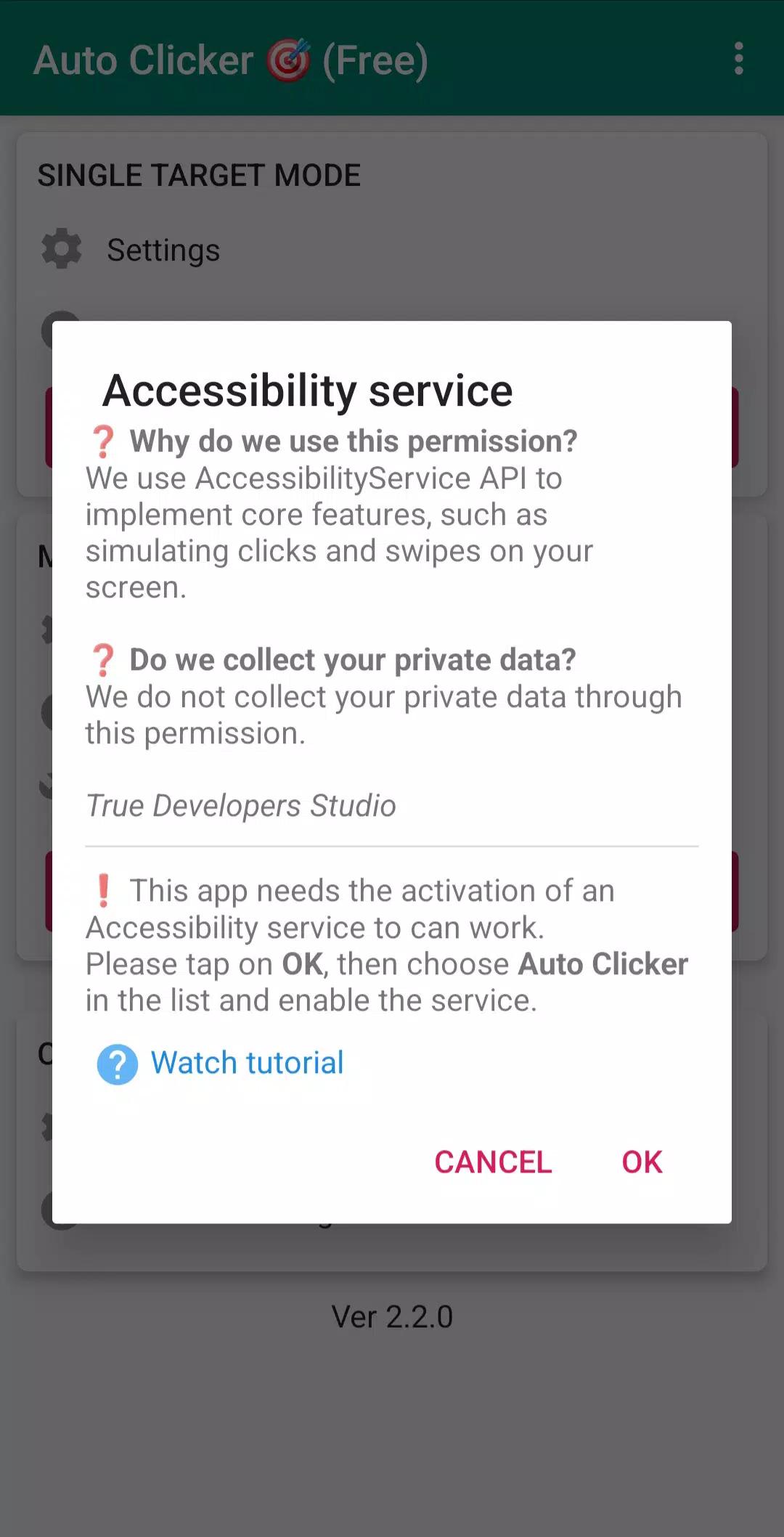 Auto Clicker screenshot 2