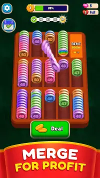 Pocket Sort: Coin Merge Puzzle screenshot 2