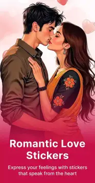 Romantic Love Stickers screenshot 14