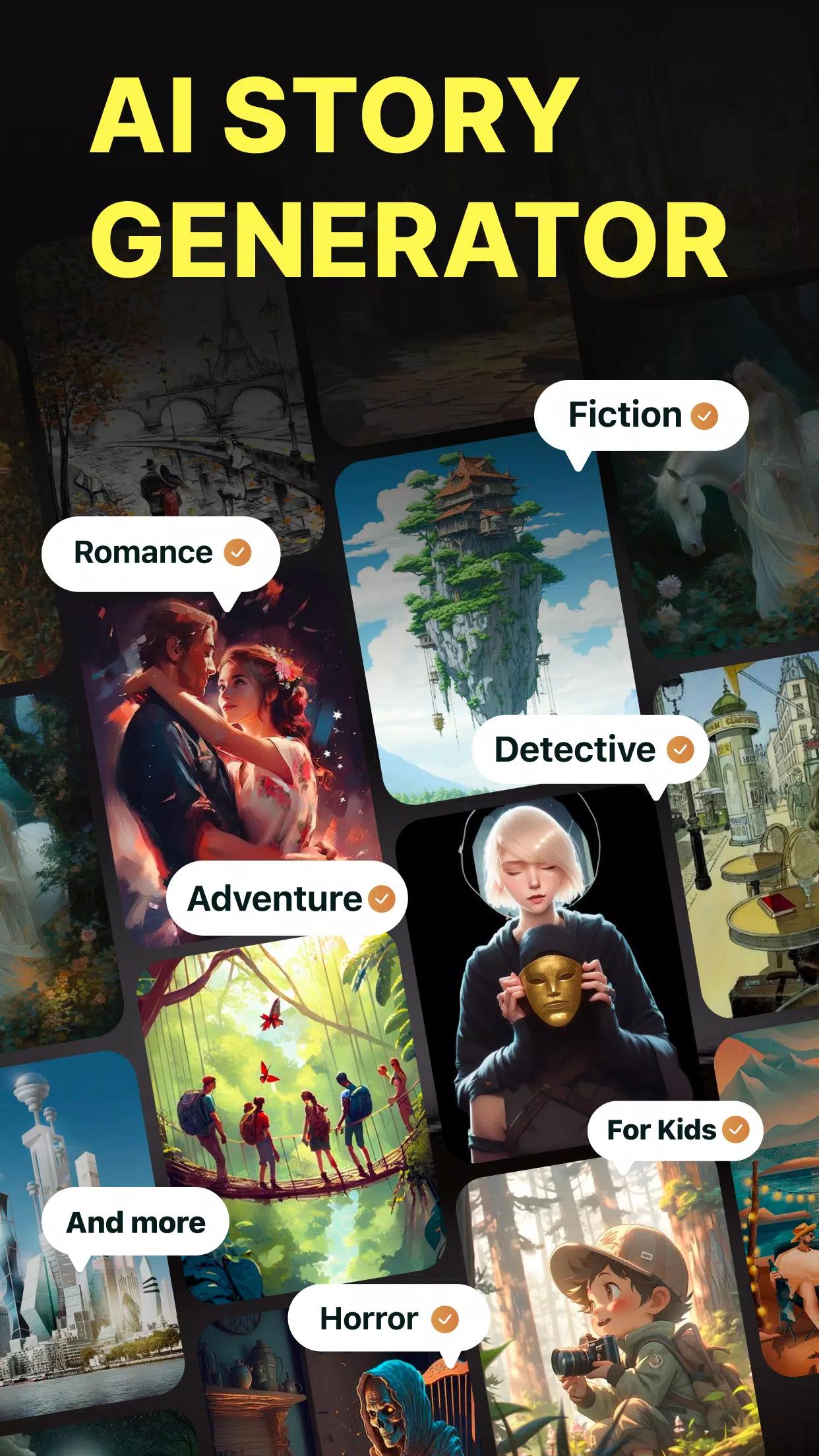 AI Story Generator Novel Maker screenshot 1