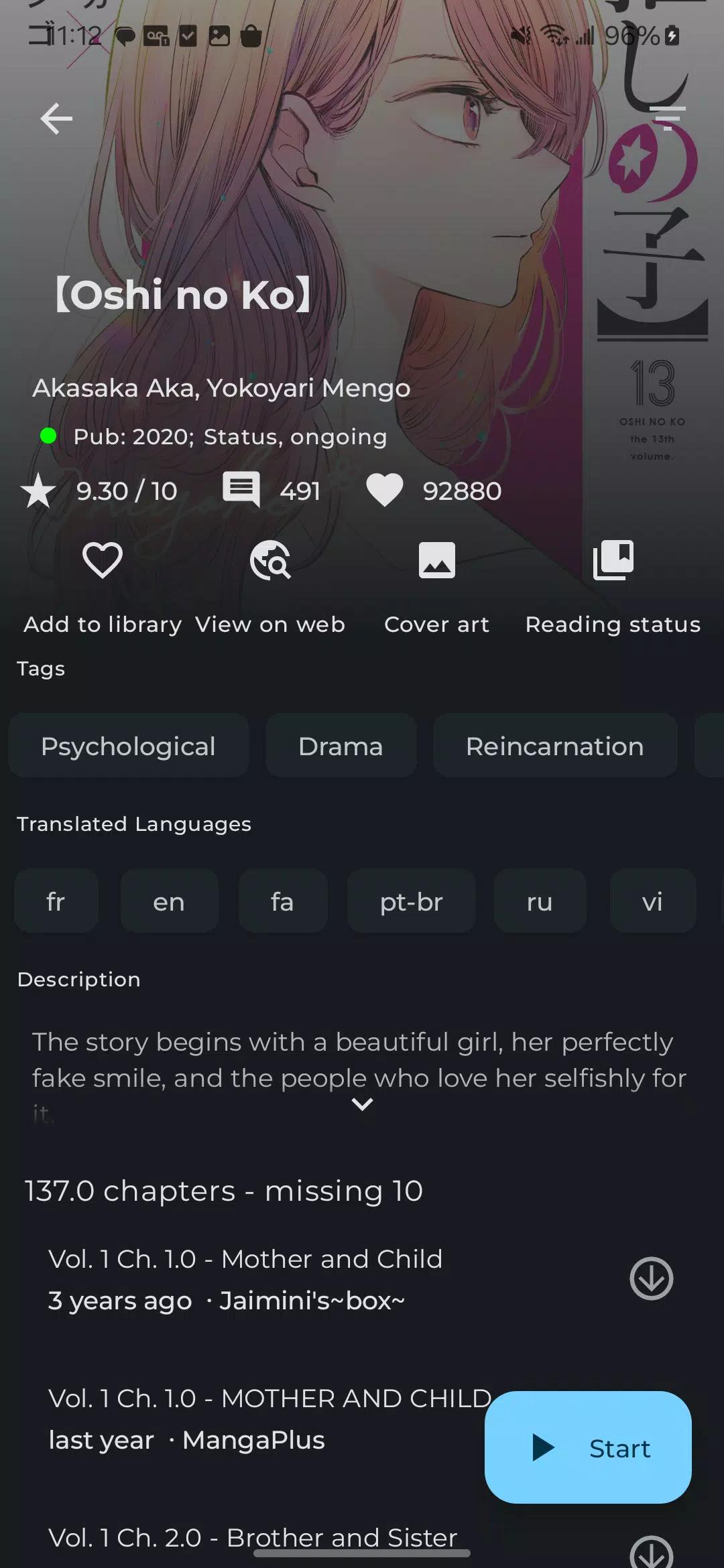 Amadeus - MangaDex Reader screenshot 2