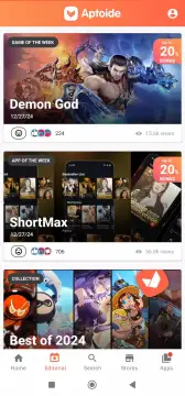 Aptoide screenshot 2