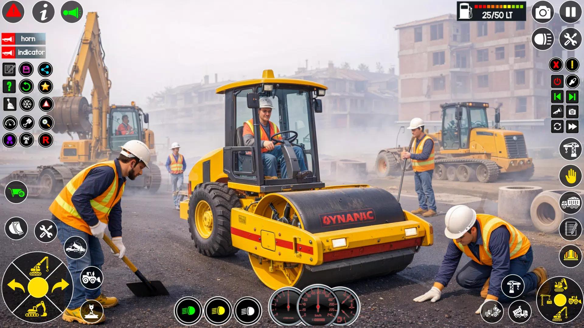 Excavator Road Construction 3D screenshot 12