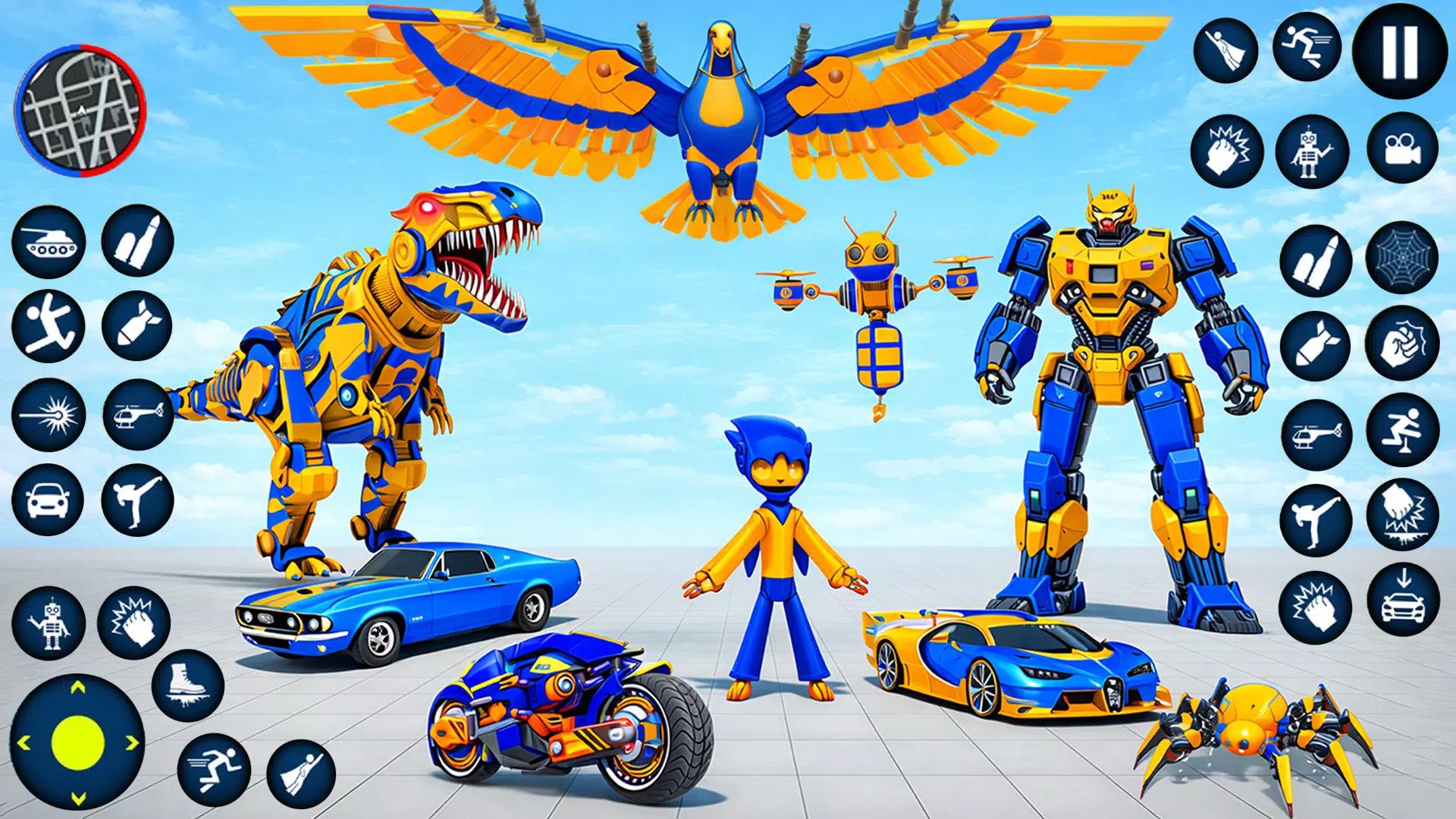 Robot Game Transformation Game screenshot 2