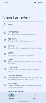 Nova Launcher screenshot 6
