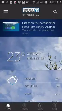 WDBJ7 screenshot 1