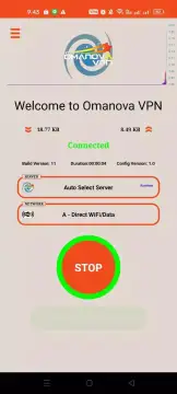 Omanova VPN screenshot 4