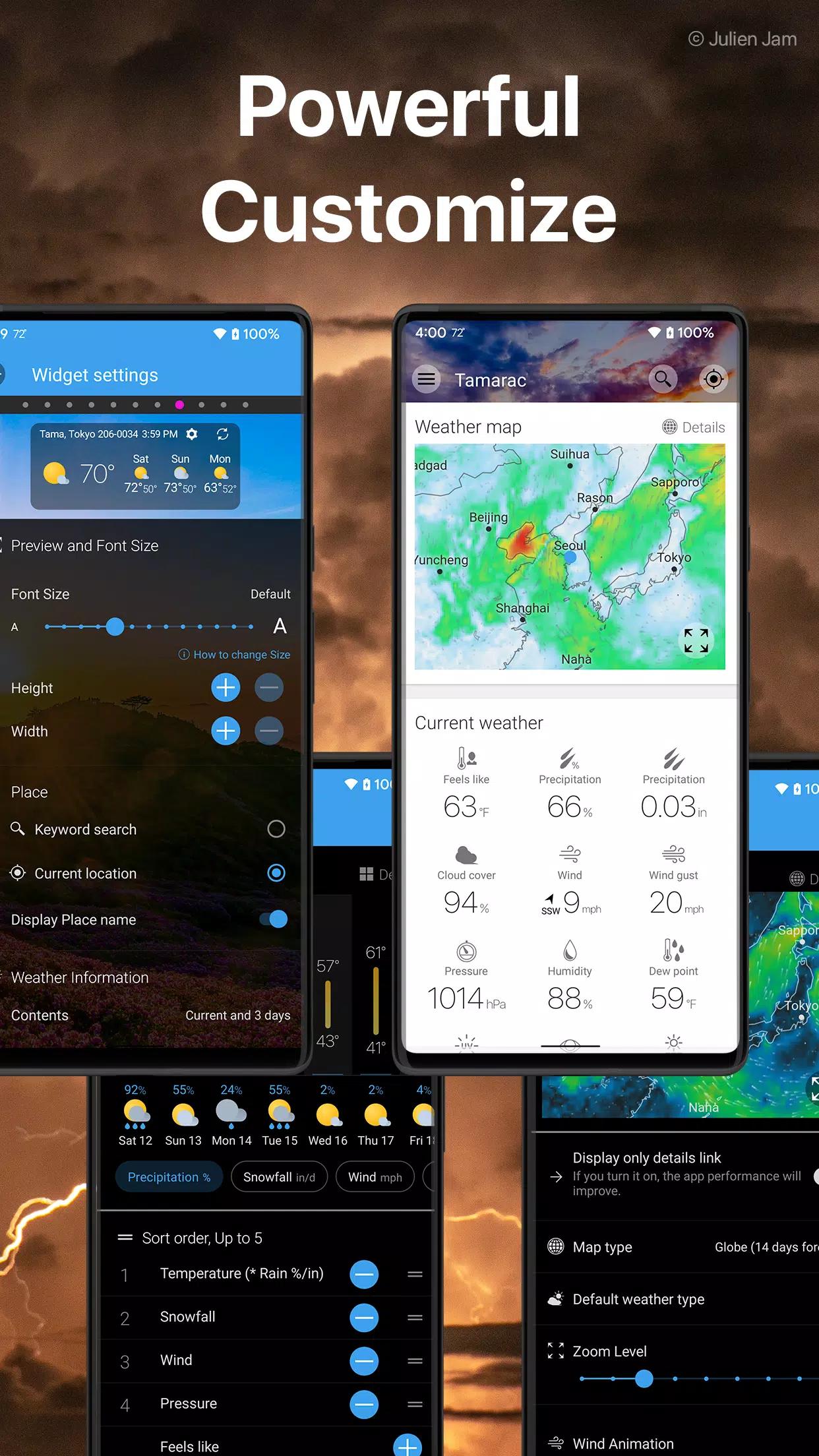 Weather & Widget - Weawow screenshot 6