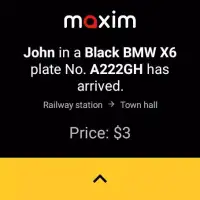 maxim — order a taxi & food screenshot 15