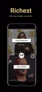 The Higher or Lower Game screenshot 5