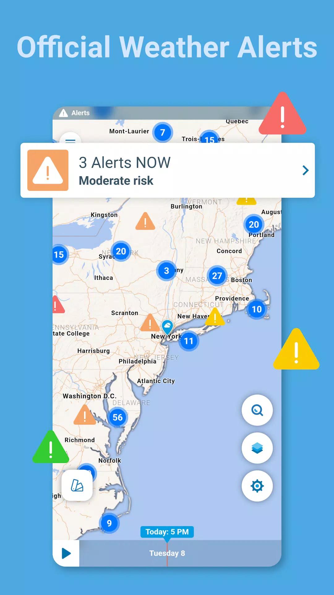 Weather Radar - Meteored News screenshot 4