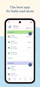 Nara - Baby & Mom Tracker screenshot 3
