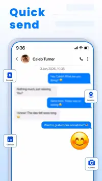 Messenger: SMS Home Launcher screenshot 12