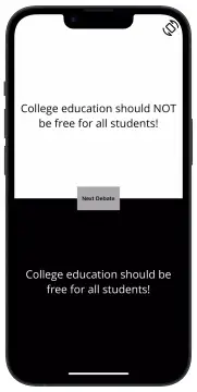 Debate screenshot 6