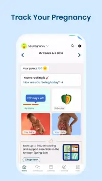 Pregnancy App & Baby Tracker screenshot 1