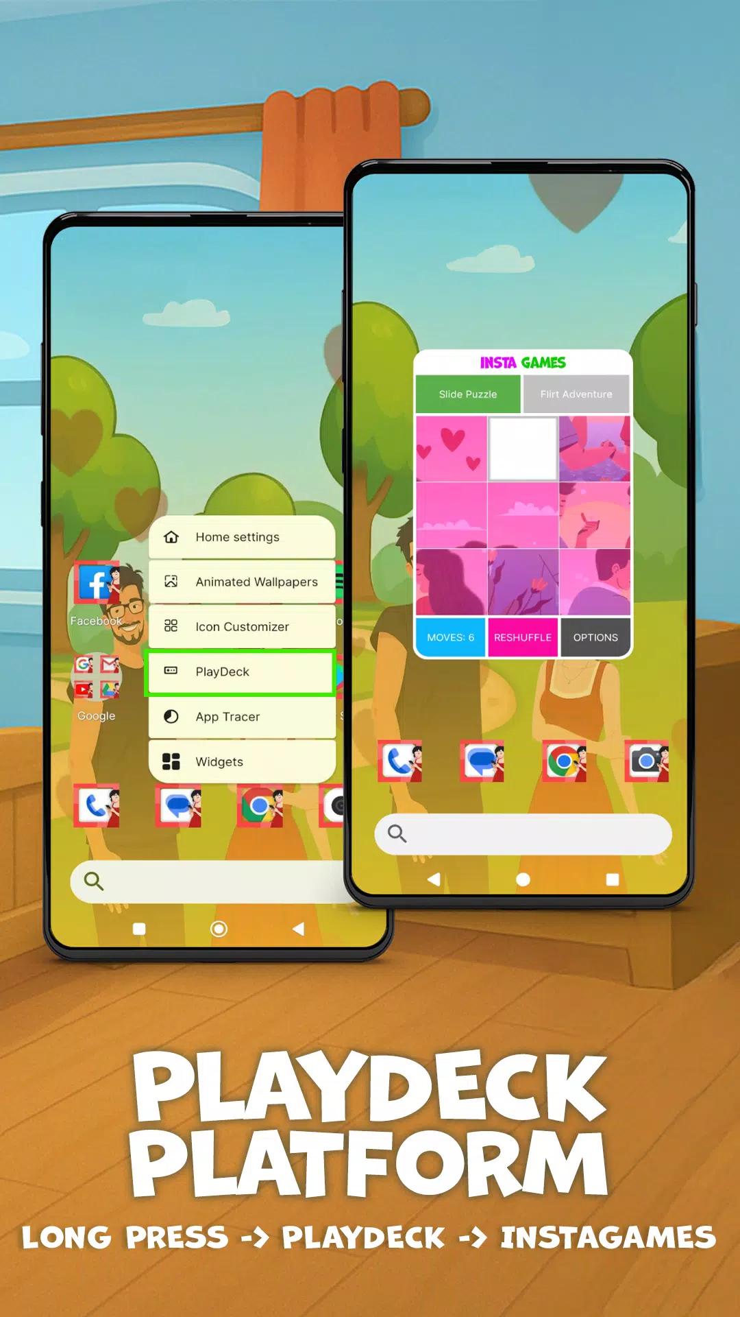 Flirt Adventure Launcher Plus screenshot 3