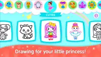 Kids Drawing Games for Girls screenshot 1