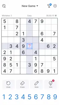 Sudoku screenshot 2