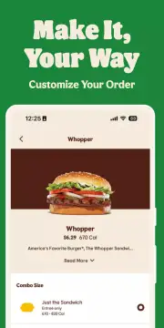BURGER KING® App screenshot 4